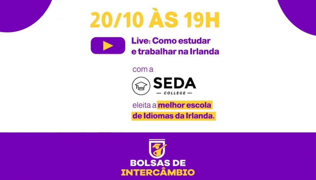 Startup promove evento e bolsas de estudo para Intercâmbio na Irlanda